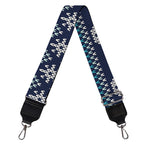 Christmas Snowman Knitted Pattern Print Bag Strap