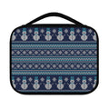 Christmas Snowman Knitted Pattern Print Classic Bible Case