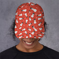 Christmas Snowman Pattern Print Baseball Cap