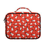 Christmas Snowman Pattern Print Briefcase Bible Bag
