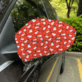 Christmas Snowman Pattern Print Car Side Mirror Covers