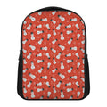Christmas Snowman Pattern Print Casual Backpack