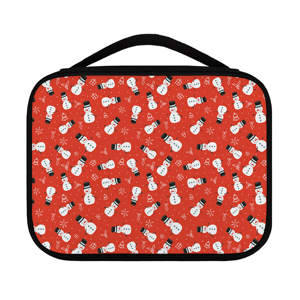 Christmas Snowman Pattern Print Classic Bible Case