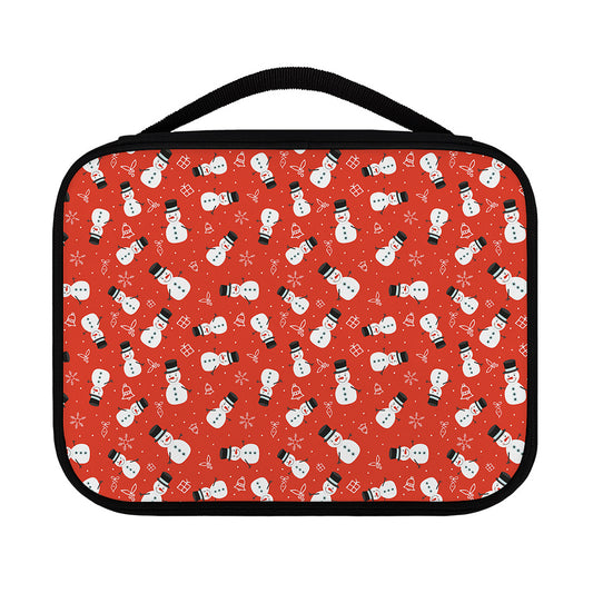 Christmas Snowman Pattern Print Classic Bible Case