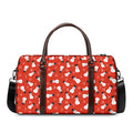 Christmas Snowman Pattern Print Duffel Bag
