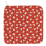 Christmas Snowman Pattern Print Hand Towel