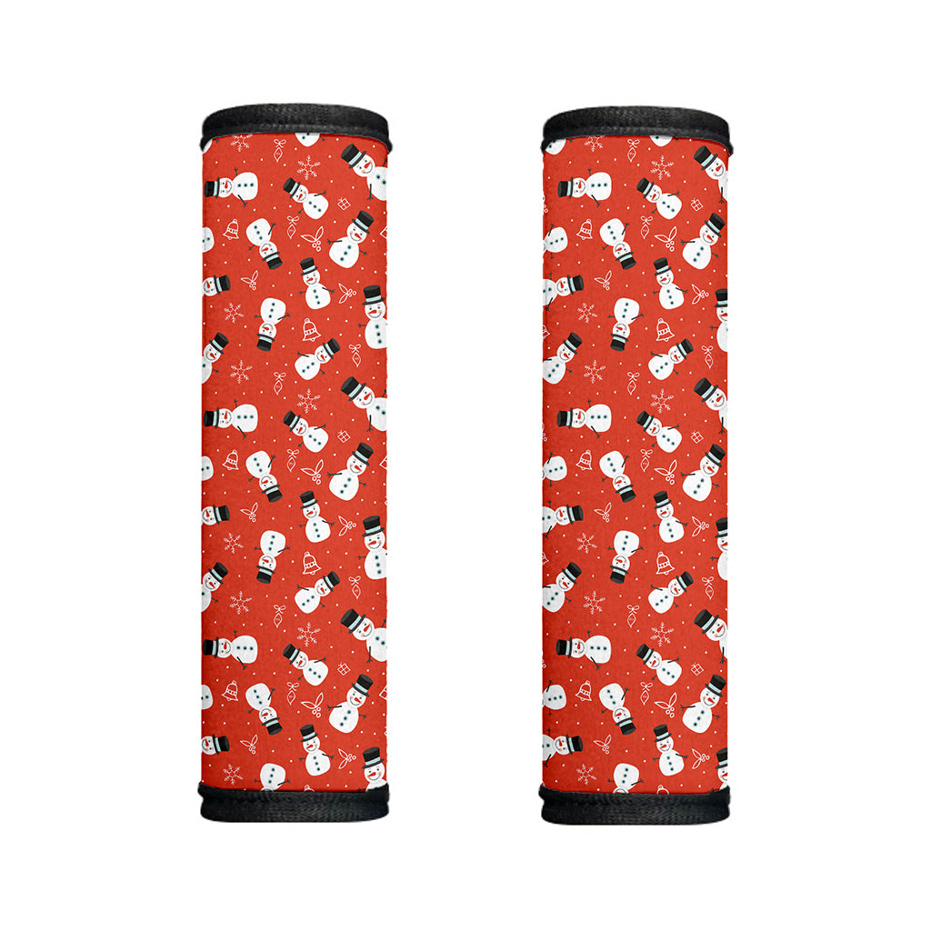 Christmas Snowman Pattern Print Handle Covers
