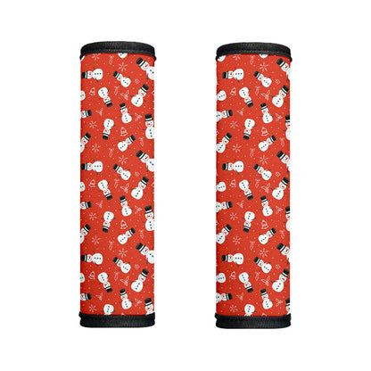 Christmas Snowman Pattern Print Handle Covers