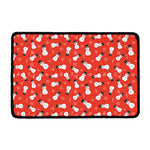 Christmas Snowman Pattern Print Kitchen Mat