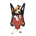 Christmas Snowman Pattern Print Pet Carrier Backpack