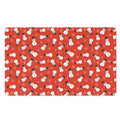 Christmas Snowman Pattern Print Polyester Doormat
