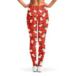 Christmas Snowman Pattern Print Women's Leggings
