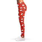 Christmas Snowman Pattern Print Women's Leggings