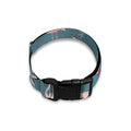 Christmas Snowy Flamingo Pattern Print Dog Collar