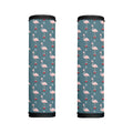 Christmas Snowy Flamingo Pattern Print Handle Covers