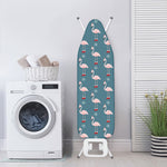 Christmas Snowy Flamingo Pattern Print Ironing Board Cover