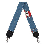 Christmas Snowy Penguin Pattern Print Bag Strap