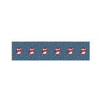 Christmas Snowy Penguin Pattern Print Bed Runner