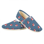 Christmas Snowy Penguin Pattern Print Casual Shoes