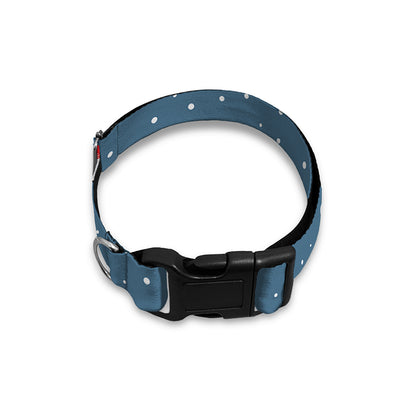 Christmas Snowy Penguin Pattern Print Dog Collar