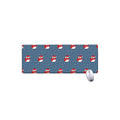 Christmas Snowy Penguin Pattern Print Extended Mouse Pad