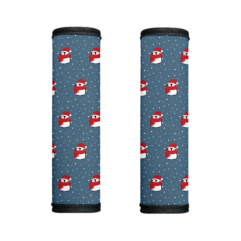 Christmas Snowy Penguin Pattern Print Handle Covers