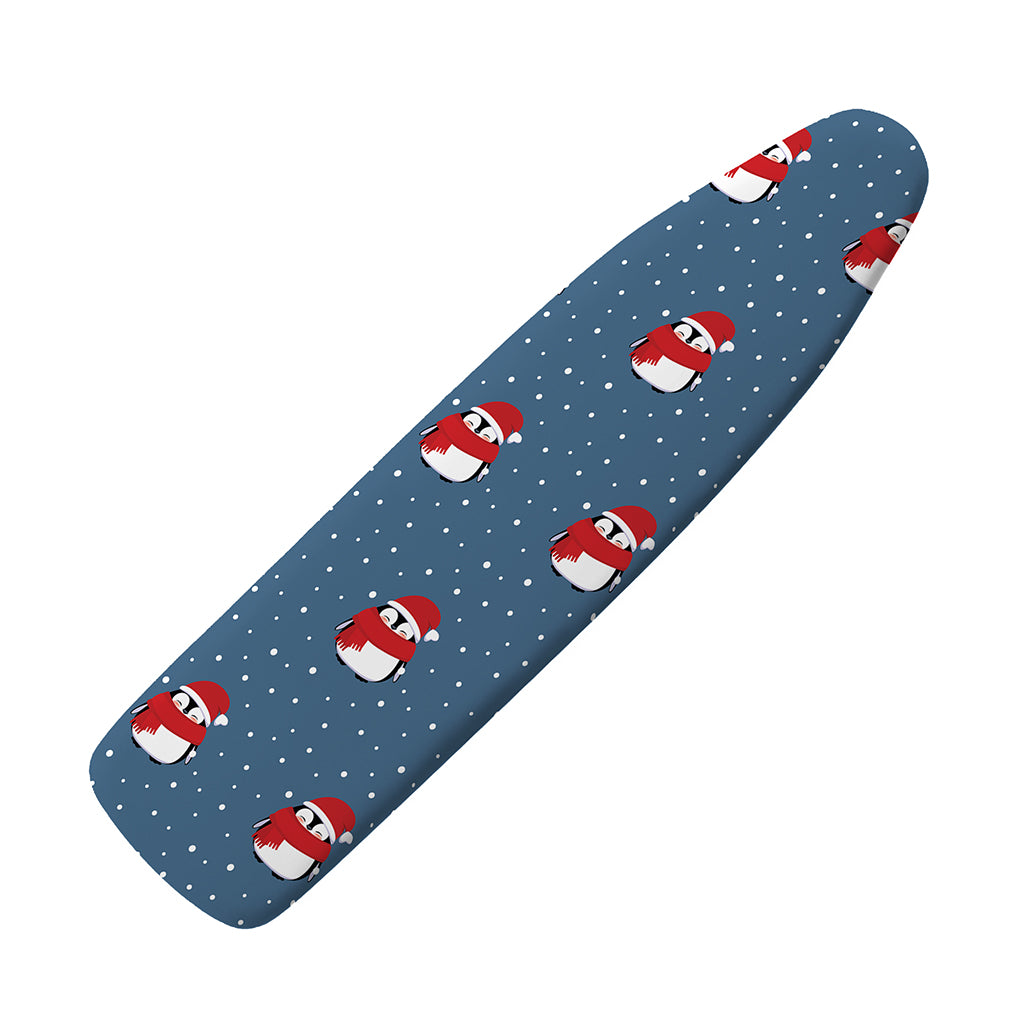 Christmas Snowy Penguin Pattern Print Ironing Board Cover