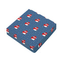 Christmas Snowy Penguin Pattern Print Outdoor Seat Cushion Cover