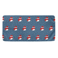 Christmas Snowy Penguin Pattern Print Towel