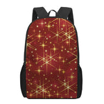 Christmas Sparkle Print 17 Inch Backpack