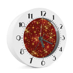 Christmas Sparkle Print Alarm Clock