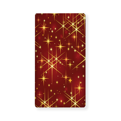 Christmas Sparkle Print Baby Crib Sheet