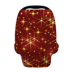 Christmas Sparkle Print Baby Seat Cover