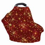 Christmas Sparkle Print Baby Seat Cover