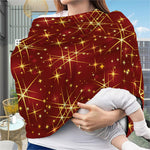 Christmas Sparkle Print Baby Seat Cover