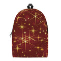 Christmas Sparkle Print School Backpack