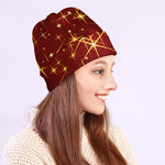 Christmas Sparkle Print Beanie