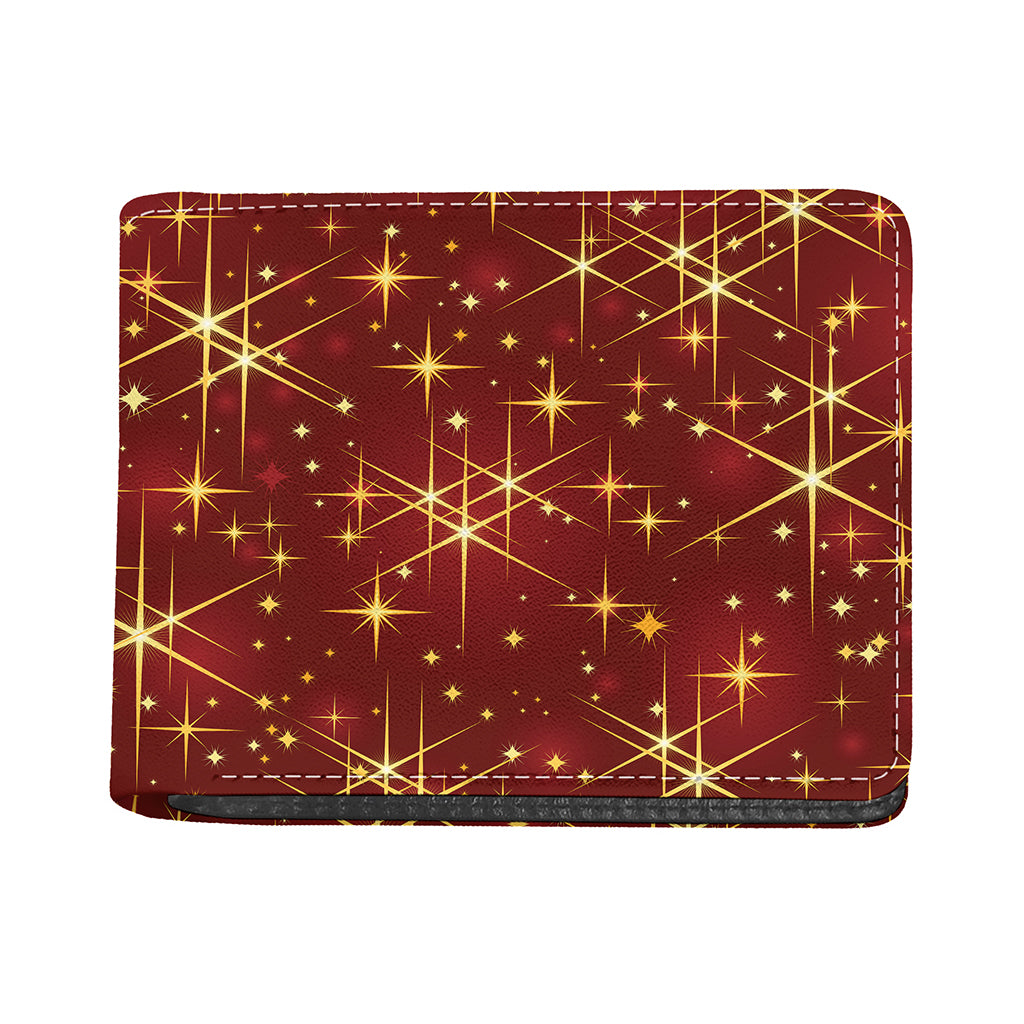 Christmas Sparkle Print Bifold Wallet