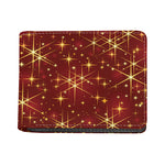 Christmas Sparkle Print Bifold Wallet
