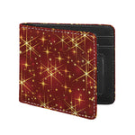 Christmas Sparkle Print Bifold Wallet