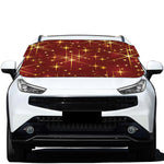 Christmas Sparkle Print Car Windshield Snow Cover