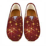 Christmas Sparkle Print Casual Shoes