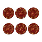 Christmas Sparkle Print Coaster Set
