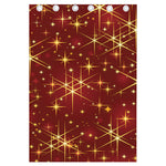 Christmas Sparkle Print Curtain