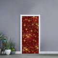 Christmas Sparkle Print Door Sticker
