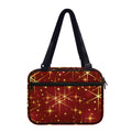 Christmas Sparkle Print Double Strap Bible Bag