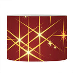 Christmas Sparkle Print Drum Lamp Shade