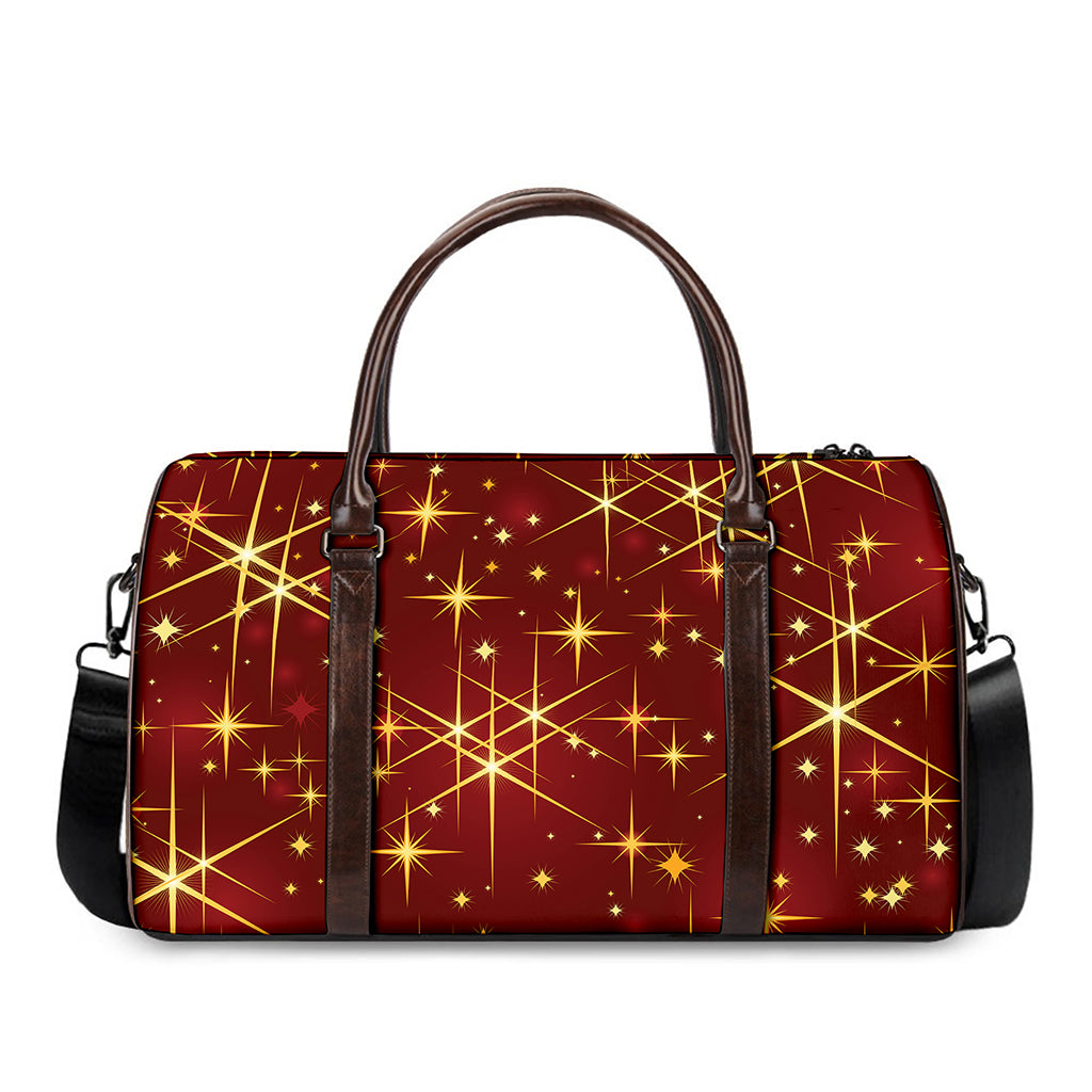 Christmas Sparkle Print Duffle Bag
