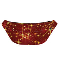 Christmas Sparkle Print Fanny Pack