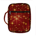 Christmas Sparkle Print Front Pocket Bible Bag